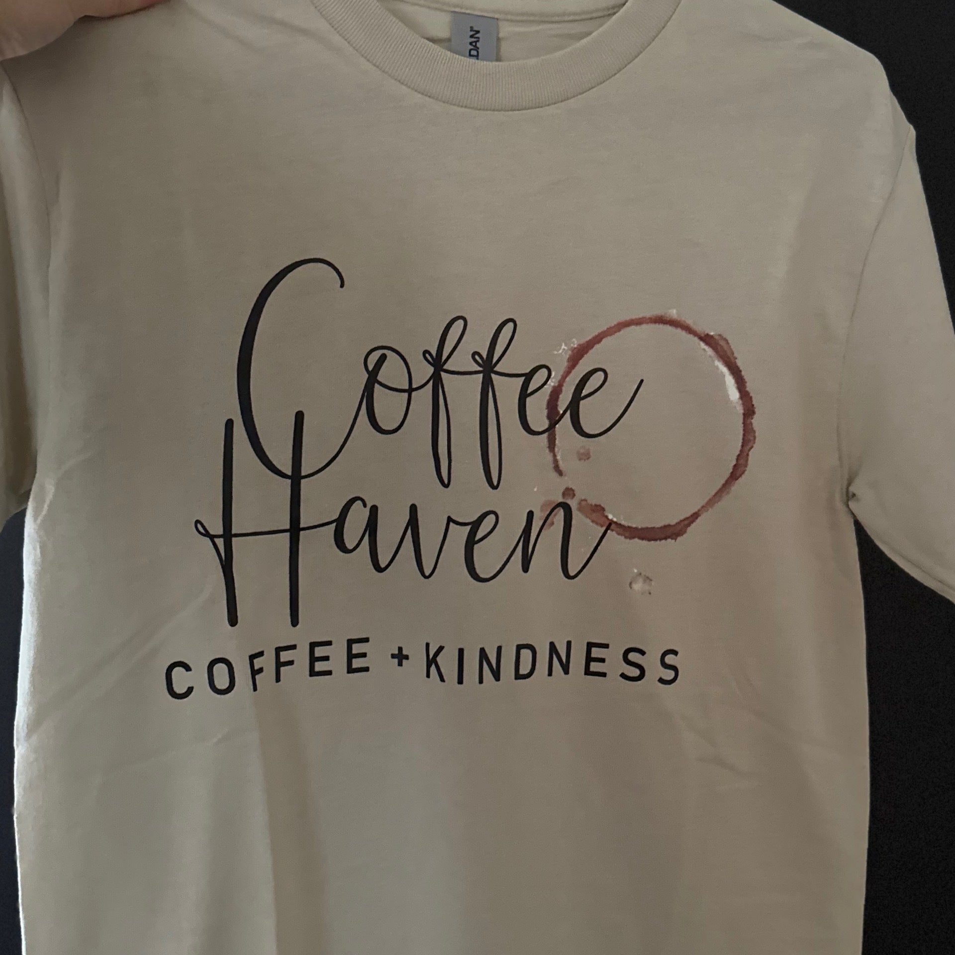 Coffee Haven Logo Sand Coffee Haven